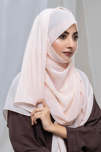 Plain Gerogette Hijab