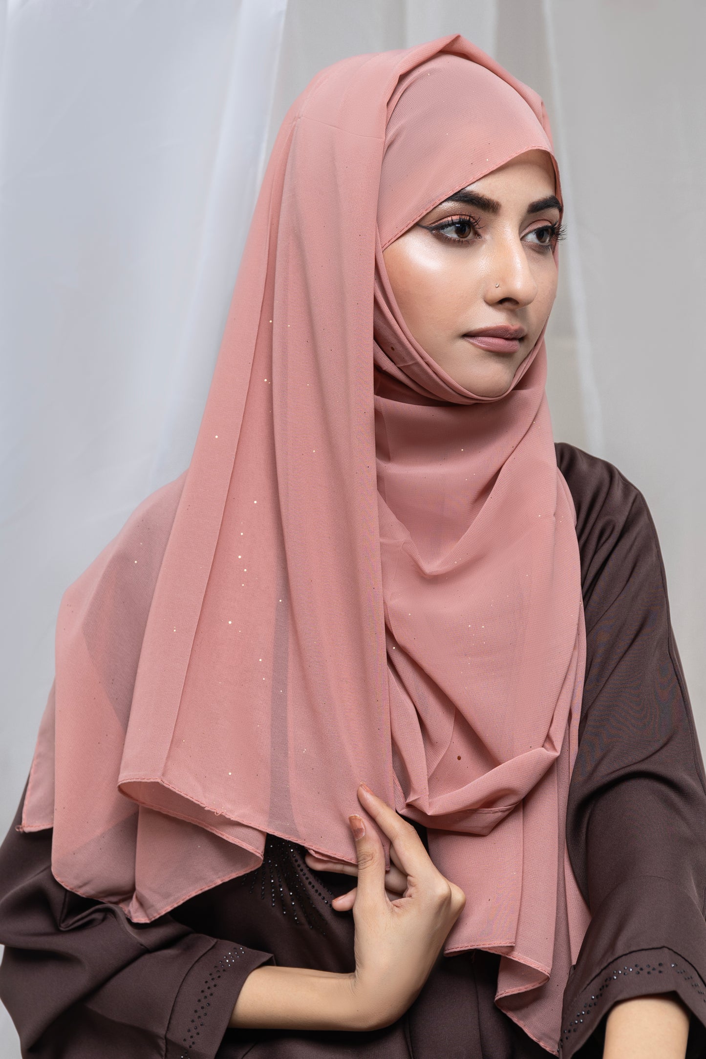 GEORGETTE GLITTER HIJAB